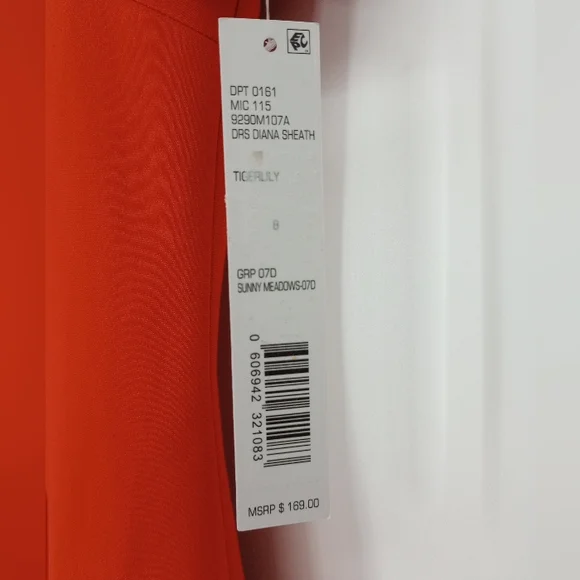 Antonio Melani Diana Sheath Dress in TigerLily - Picture 5 of 7